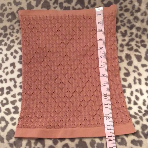 Free People Diamond Textured Seamless Tube Top in Pink Size XS/S - Picture 12 of 13